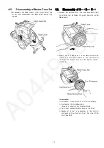 Предварительный просмотр 13 страницы Panasonic MC-CJ911-R249 Service Manual