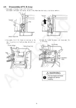 Предварительный просмотр 16 страницы Panasonic MC-CJ911-R249 Service Manual