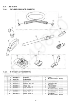 Предварительный просмотр 20 страницы Panasonic MC-CJ911-R249 Service Manual