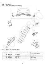 Предварительный просмотр 22 страницы Panasonic MC-CJ911-R249 Service Manual