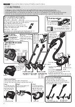 Preview for 4 page of Panasonic MC-CJ911 Operating Instructions Manual