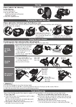 Предварительный просмотр 5 страницы Panasonic MC-CJ915 Operating Instructions Manual