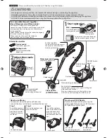 Предварительный просмотр 4 страницы Panasonic MC-CJ917 Operating Instructions Manual