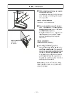 Предварительный просмотр 14 страницы Panasonic MC-CL310 Operating Instructions Manual