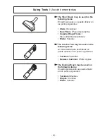 Предварительный просмотр 15 страницы Panasonic MC-CL310 Operating Instructions Manual