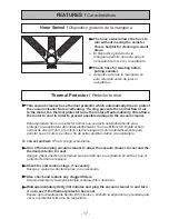 Предварительный просмотр 17 страницы Panasonic MC-CL310 Operating Instructions Manual