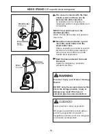 Предварительный просмотр 18 страницы Panasonic MC-CL310 Operating Instructions Manual