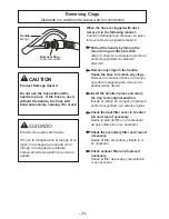 Предварительный просмотр 20 страницы Panasonic MC-CL310 Operating Instructions Manual