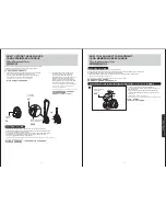 Предварительный просмотр 7 страницы Panasonic MC-CL430 Series Operating Instructions Manual