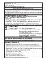 Предварительный просмотр 3 страницы Panasonic MC-CL433 Operating Instructions Manual