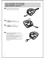 Предварительный просмотр 10 страницы Panasonic MC-CL433 Operating Instructions Manual