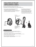 Предварительный просмотр 11 страницы Panasonic MC-CL433 Operating Instructions Manual