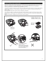 Предварительный просмотр 17 страницы Panasonic MC-CL433 Operating Instructions Manual