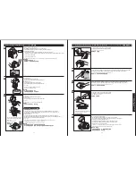 Предварительный просмотр 8 страницы Panasonic MC-CL450 Series Operating Instructions Manual