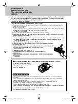 Preview for 18 page of Panasonic MC-CL571 Operating Instructions Manual