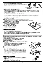 Предварительный просмотр 10 страницы Panasonic MC-CL601 Operating Instructions Manual