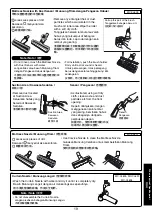 Предварительный просмотр 19 страницы Panasonic MC-CL601 Operating Instructions Manual