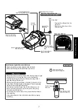 Предварительный просмотр 7 страницы Panasonic MC-CL607 Operating Instructions Manual