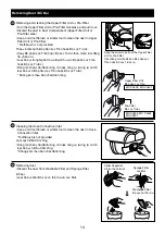 Предварительный просмотр 14 страницы Panasonic MC-CL607 Operating Instructions Manual