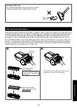 Предварительный просмотр 19 страницы Panasonic MC-CL607 Operating Instructions Manual