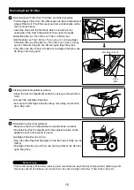 Предварительный просмотр 16 страницы Panasonic MC-CL609 Operating Instructions Manual