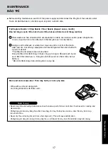 Предварительный просмотр 17 страницы Panasonic MC-CL609 Operating Instructions Manual