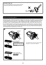 Предварительный просмотр 20 страницы Panasonic MC-CL609 Operating Instructions Manual