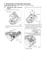 Предварительный просмотр 6 страницы Panasonic MC-CL671-RA76 Service Manual