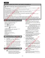 Предварительный просмотр 38 страницы Panasonic MC-CL671 Operating Instructions Manual