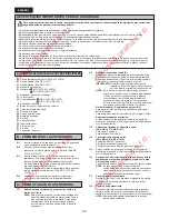 Предварительный просмотр 22 страницы Panasonic MC-CL676 Operating Instructions Manual