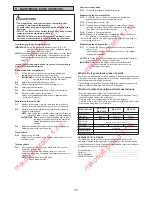 Предварительный просмотр 25 страницы Panasonic MC-CL676 Operating Instructions Manual