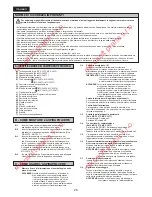 Предварительный просмотр 28 страницы Panasonic MC-CL676 Operating Instructions Manual