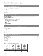 Preview for 2 page of Panasonic ?MC-CL743 Operating Instructions Manual