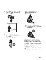 Preview for 13 page of Panasonic ?MC-CL743 Operating Instructions Manual