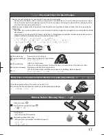 Preview for 17 page of Panasonic ?MC-CL743 Operating Instructions Manual