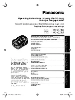 Panasonic MC-CL787 Operating Instructions Manual предпросмотр