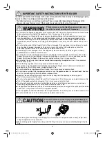 Preview for 2 page of Panasonic MC-CL787 Operating Instructions Manual