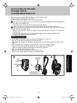 Preview for 13 page of Panasonic MC-CL787 Operating Instructions Manual