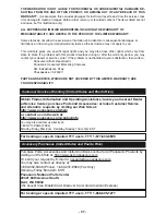 Предварительный просмотр 37 страницы Panasonic MC-CL933 Operating Instructions Manual