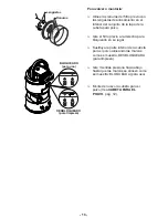 Предварительный просмотр 33 страницы Panasonic MC-CL934E Operating Instructions Manual