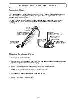 Предварительный просмотр 28 страницы Panasonic MC-CL935 Operating Instructions Manual