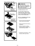 Предварительный просмотр 36 страницы Panasonic MC-CL943 Operating Instructions Manual