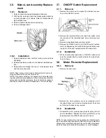 Предварительный просмотр 5 страницы Panasonic MC-E4051-00 Service Manual