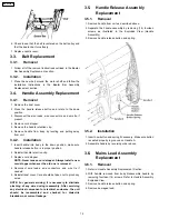 Предварительный просмотр 5 страницы Panasonic MC-E4061-00 Service Manual