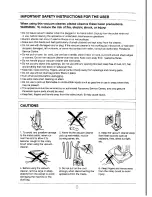 Предварительный просмотр 3 страницы Panasonic MC-E450 Operating Instructions Manual