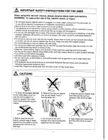 Preview for 3 page of Panasonic MC-E455 Operating Instructions Manual