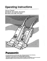 Panasonic MC-E564 Operating Instructions Manual предпросмотр