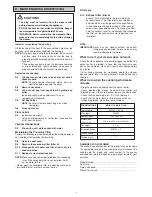 Предварительный просмотр 5 страницы Panasonic MC-E7113K Operating Instructions Manual