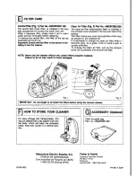 Предварительный просмотр 8 страницы Panasonic MC-E750 Operating Instructions Manual