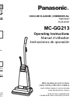 Panasonic MC-GG213 Operating Instructions Manual предпросмотр